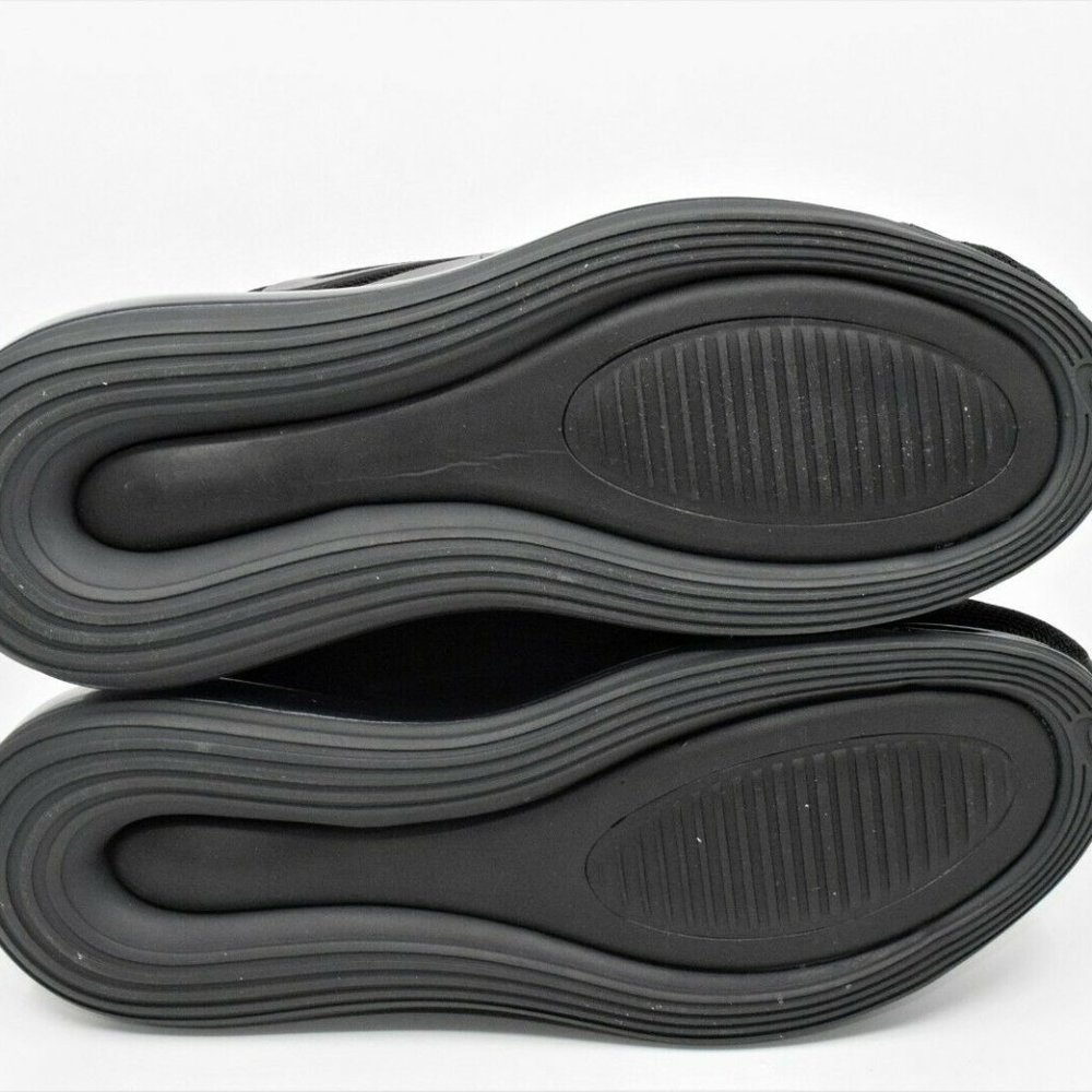 Nike Air Max 720 GS Triple Black - Picture 3 of 5